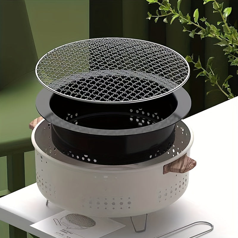 SmokeLess Electric Portable Grill – Smokeless Outdoor BBQ for Camping & Picnics