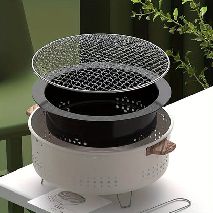 SmokeLess Electric Portable Grill – Smokeless Outdoor BBQ for Camping & Picnics