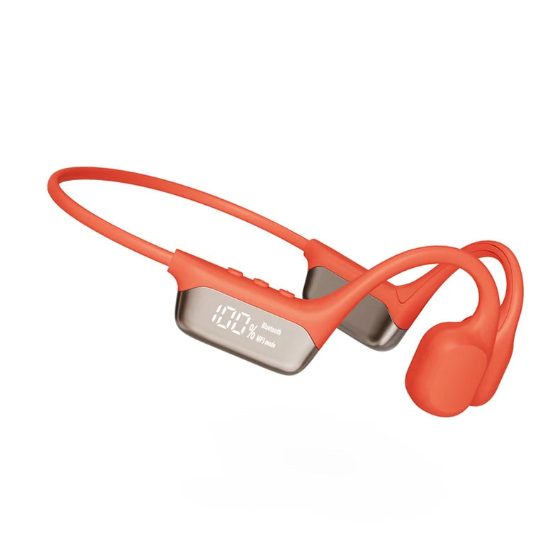 Waterproof Bone Conduction Swimming Headphones – Bluetooth 5.4 & 32GB MP3 Built-In