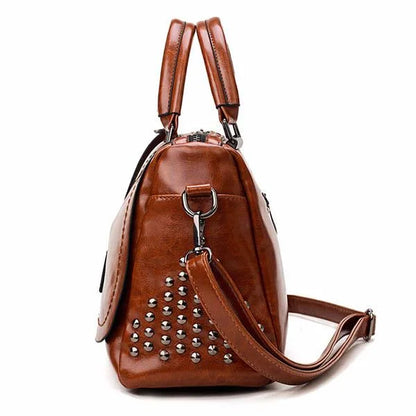 Elegant Soft Leather Shoulder Bag for Women – Versatile Everyday Handbag
