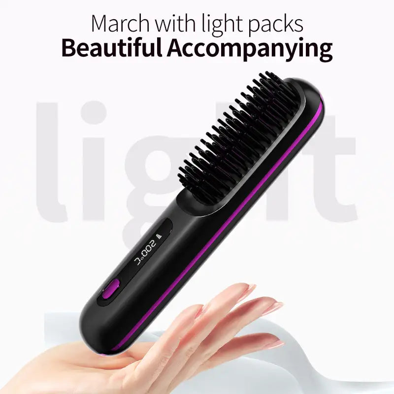 Portable Hair Styling Brush | Smooth & Healthy Hair Anytime, Anywhere