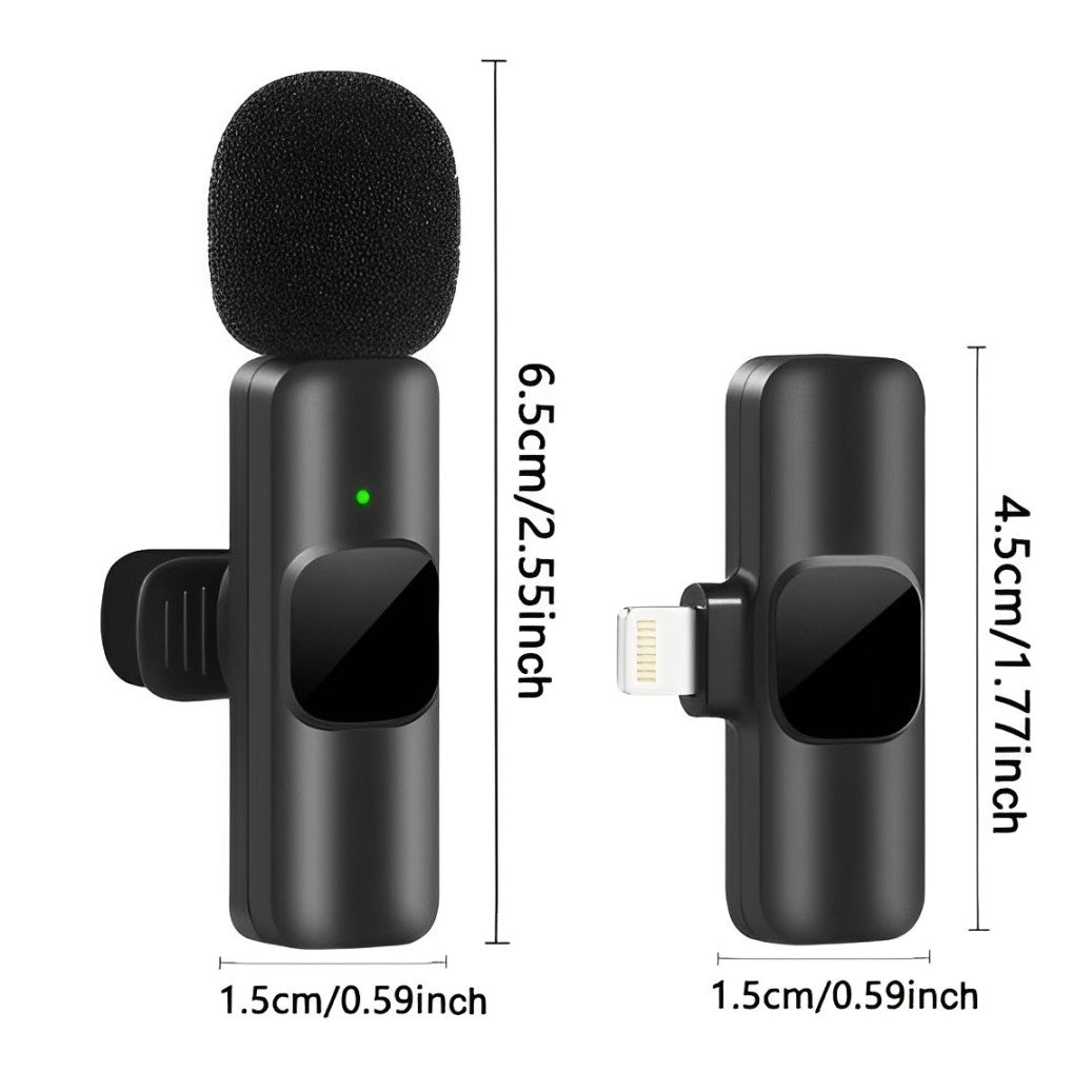 Pro Wireless Lavalier Microphone - Effortless Audio Capture Anywhere