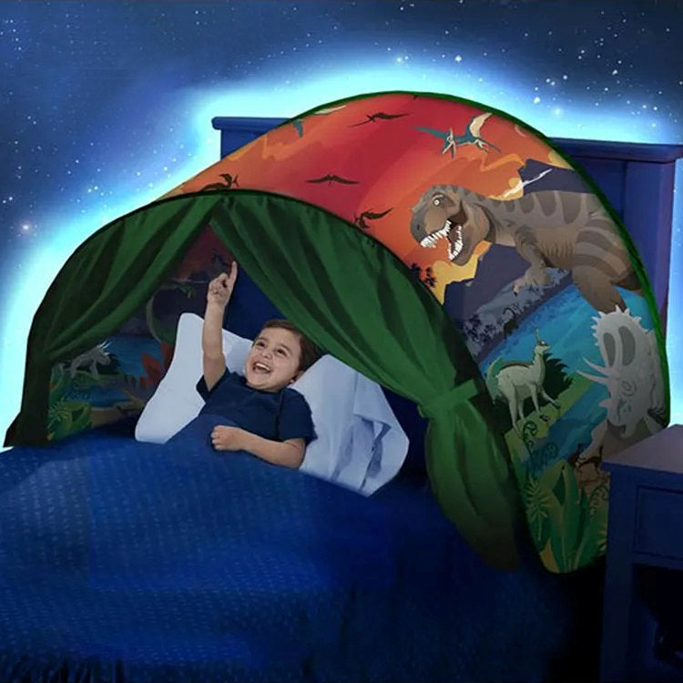 KidsDream Bed Tent – Create Magical Dreams with the Fantasy Tent – Easy to Install