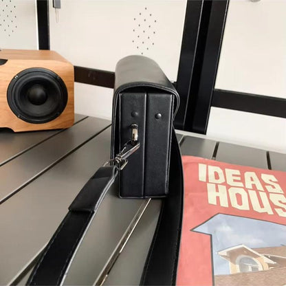 Noah Minimalist Genuine Leather Small Crossbody Sling Bag – Compact Everyday Shoulder Bag