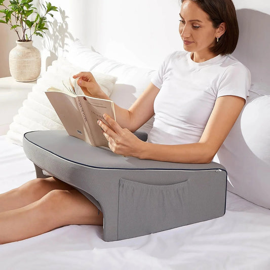 ComfortDesk Lap Cushion – Portable Laptop & Reading Desk with Memory Foam Support