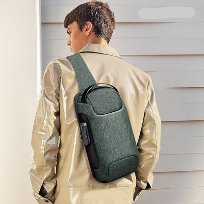 Leo Large Anti-Theft Travel Crossbody Bag – Water-Resistant Secure Shoulder Bag for Men & Women