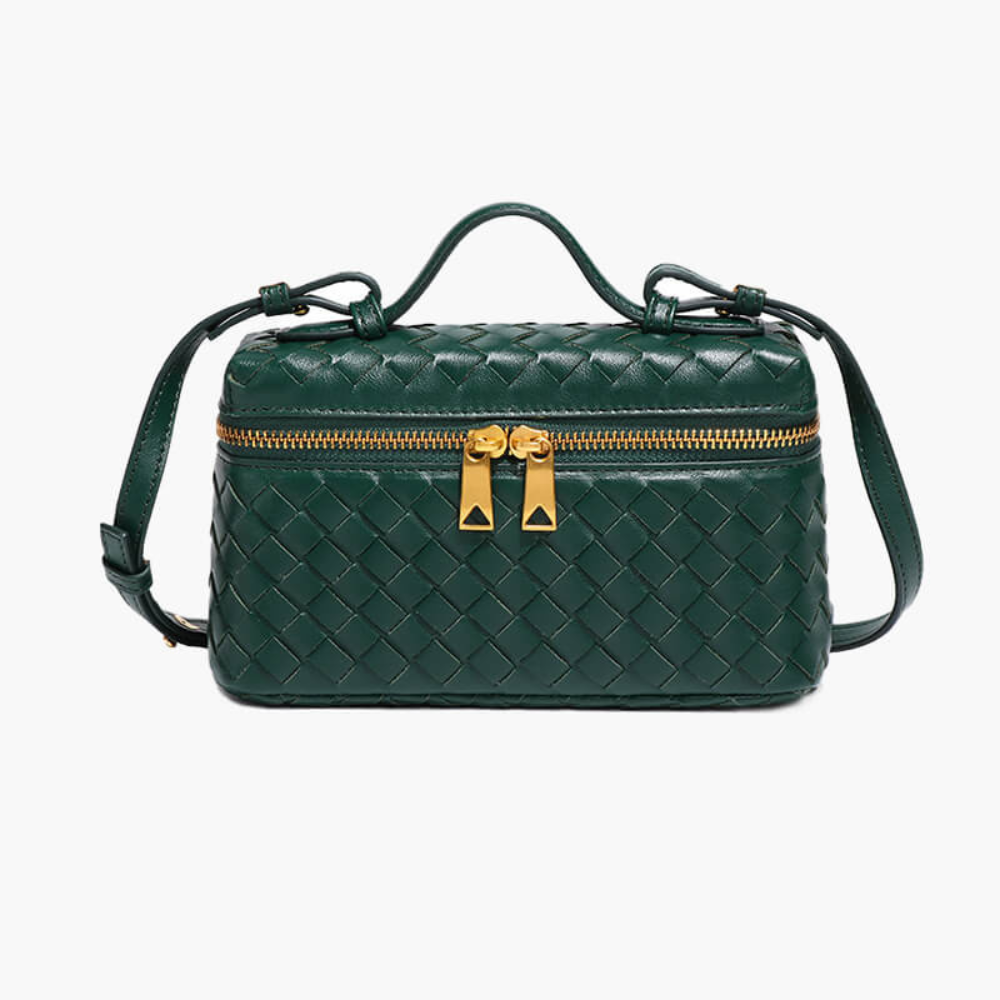 Yashna – Women’s Trendy Woven Crossbody Bag Compact & Chic Handbag