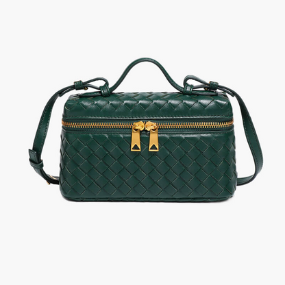 Yashna – Women’s Trendy Woven Crossbody Bag Compact & Chic Handbag