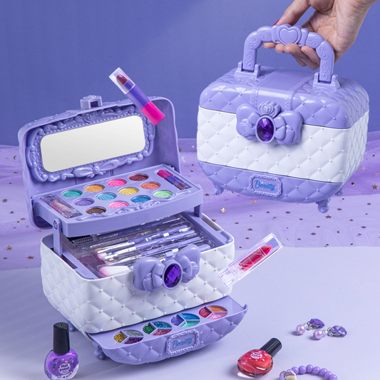 Princess Glamour – Kids Makeup Play Set | Safe & Fun Pretend Play Kit