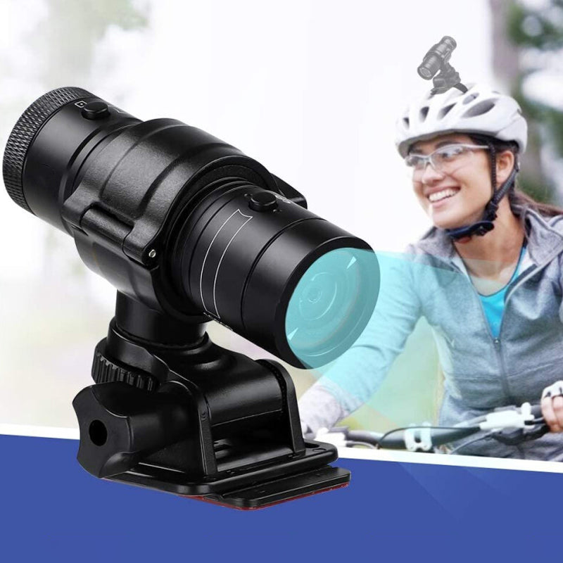 Motorcycle Helmet Camera – HD 1080P Action Cam with Wide Angle Lens, Waterproof & Rechargeable