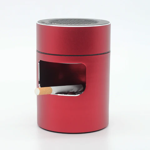 Smart Smokeless Ashtray – Negative Ion with HEPA Filter & Rechargeable Battery