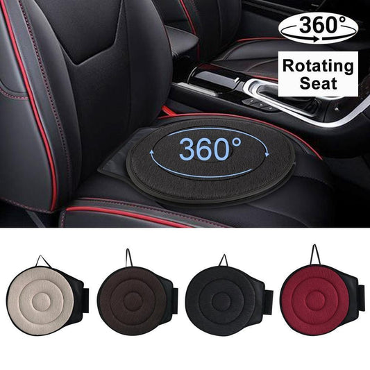 TurnEase 360° Rotating Seat Cushion – Comfortable Swivel Cushion for Car, Office & Home
