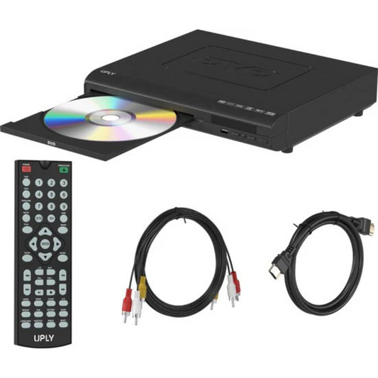 CineView – Compact DVD Player with HDMI Output & Region-Free Playback