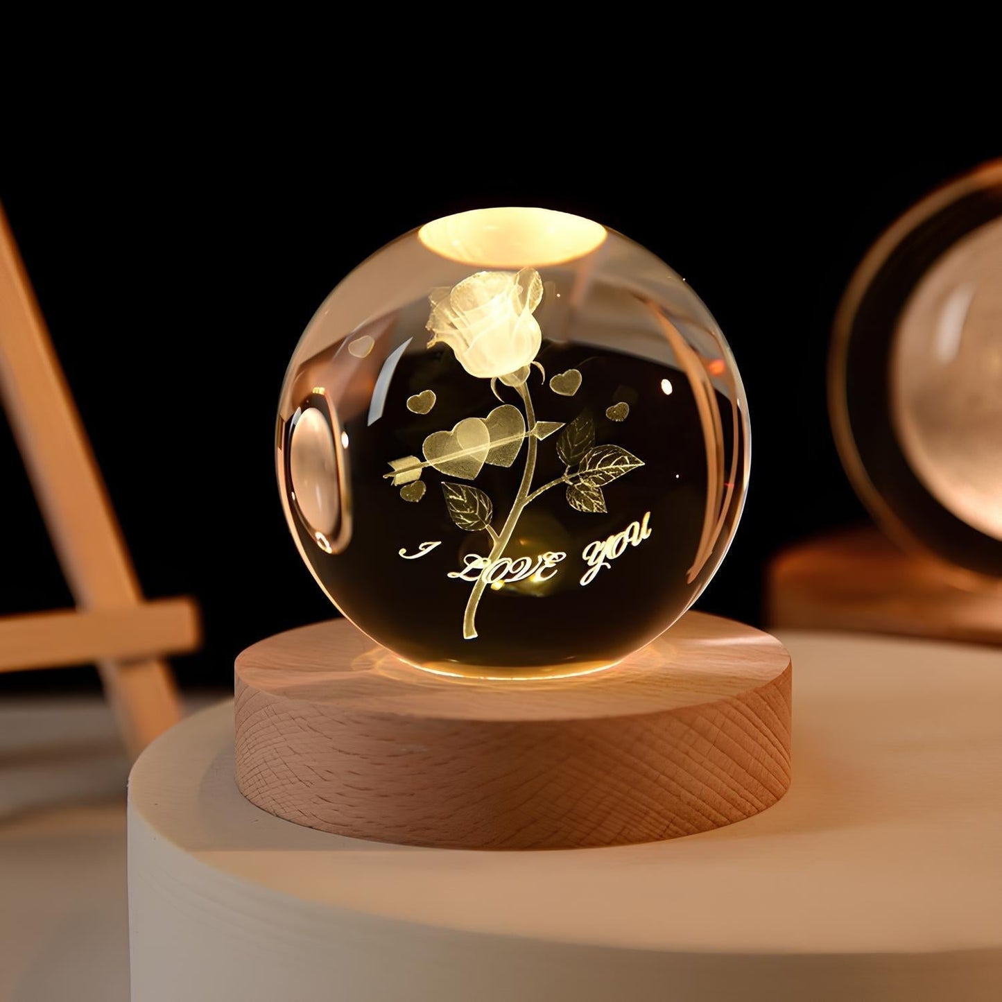 SolarSphere – Crystal Solar System with LED Lighting | Educational & Decorative Gift
