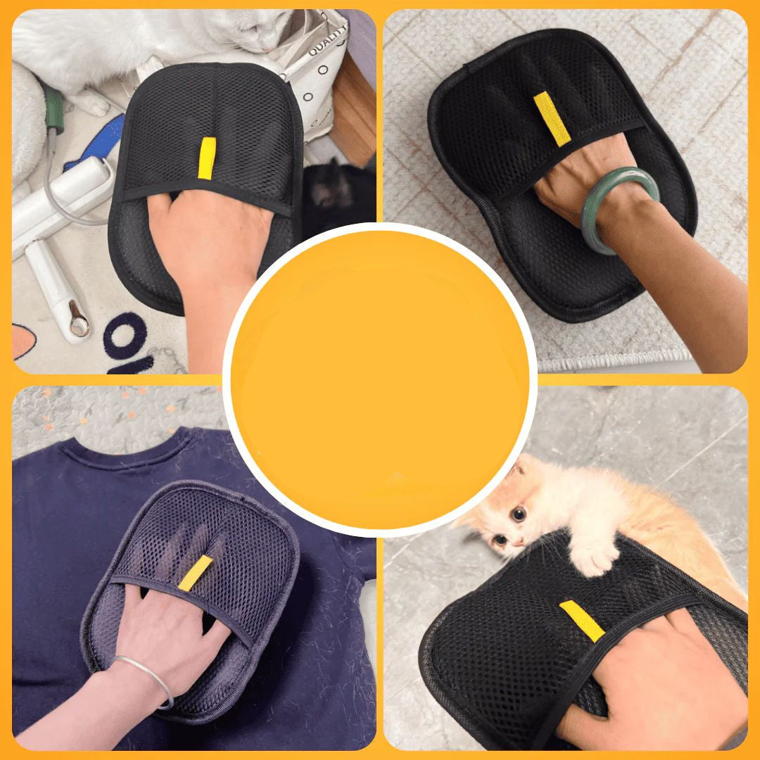 FurEase – Pet Hair Removal Glove for All Coat Types | Gentle Grooming & Shedding Solution