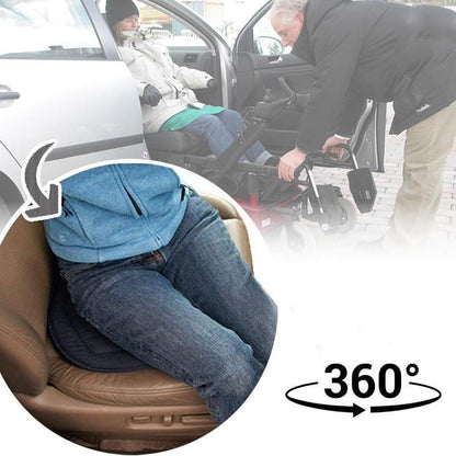 TurnEase 360° Rotating Seat Cushion – Comfortable Swivel Cushion for Car, Office & Home