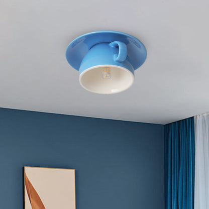 VibrantGlow Chandelier – Elegant Colourful Ceramic Ceiling Light for Living & Bedroom Décor