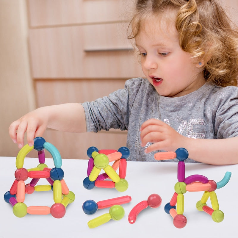 MagnaMaster – Magnetic Building Blocks for Kids | Creative STEM Construction Toy