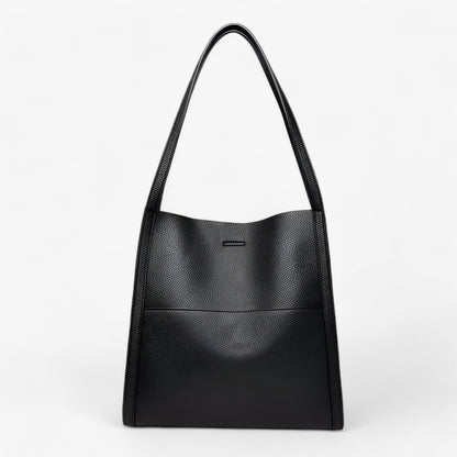 Classic Genuine Leather Shoulder Bag – Elegant & Durable Everyday Handbag for Women