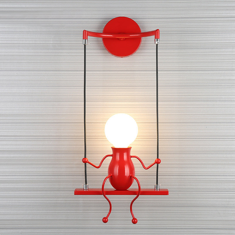 SwingDesign Wall Light – Modern Playful Wall Lamp for Bedrooms & Living Spaces