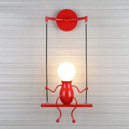 SwingDesign Wall Light – Modern Playful Wall Lamp for Bedrooms & Living Spaces