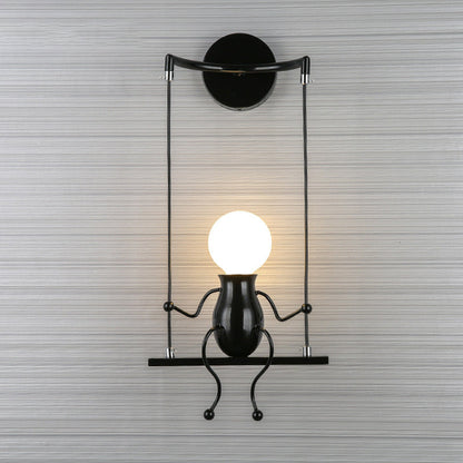 SwingDesign Wall Light – Modern Playful Wall Lamp for Bedrooms & Living Spaces
