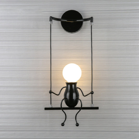 SwingDesign Wall Light – Modern Playful Wall Lamp for Bedrooms & Living Spaces