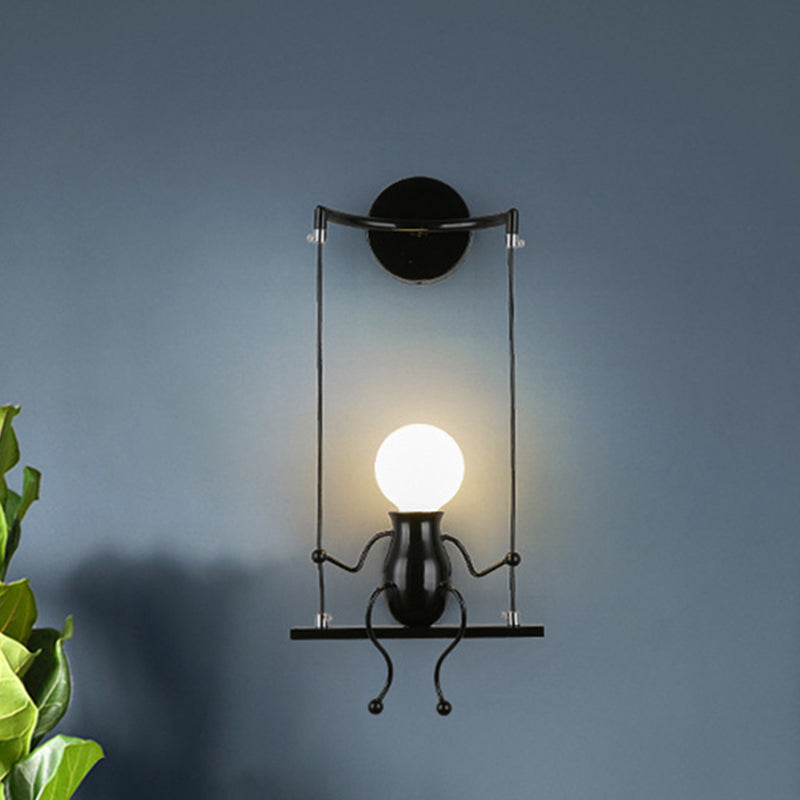 SwingDesign Wall Light – Modern Playful Wall Lamp for Bedrooms & Living Spaces