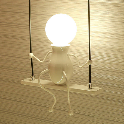 SwingDesign Wall Light – Modern Playful Wall Lamp for Bedrooms & Living Spaces
