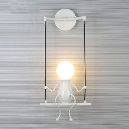 SwingDesign Wall Light – Modern Playful Wall Lamp for Bedrooms & Living Spaces