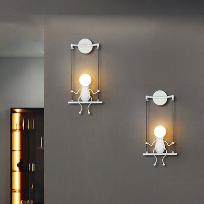 SwingDesign Wall Light – Modern Playful Wall Lamp for Bedrooms & Living Spaces