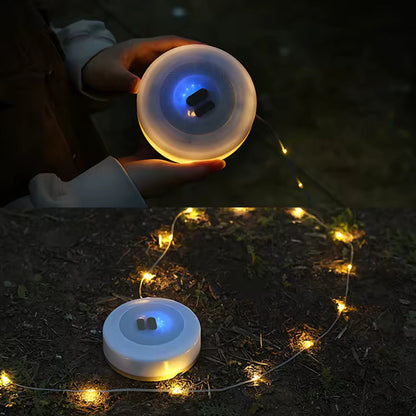 Portable LED Camping String Light – USB Rechargeable Waterproof Fairy Lights for Outdoor & Indoor Use (10m)