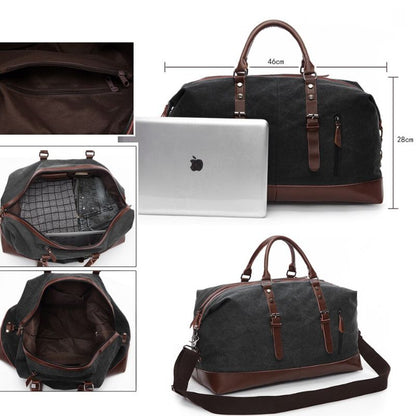 Durable 50L Travel Duffel Bag – Water-Resistant Fabric with Adjustable Shoulder Strap