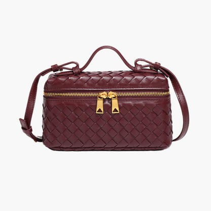 Yashna – Women’s Trendy Woven Crossbody Bag Compact & Chic Handbag