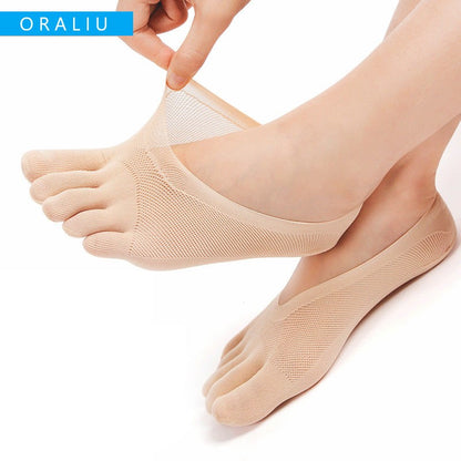 Oraliu Women's Toe Socks