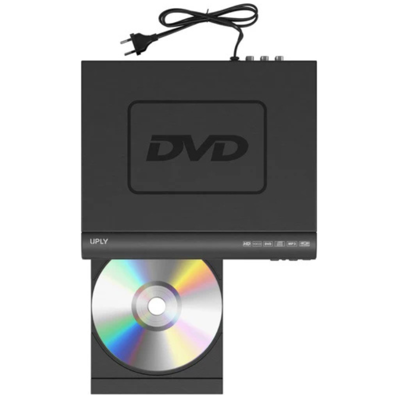CineView – Compact DVD Player with HDMI Output & Region-Free Playback