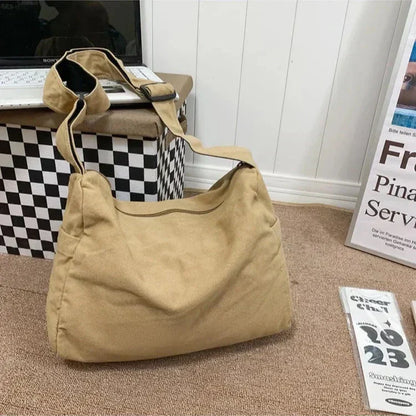 CrossStream – Stylish Canvas Messenger Shoulder Sling Bag for Everyday Use