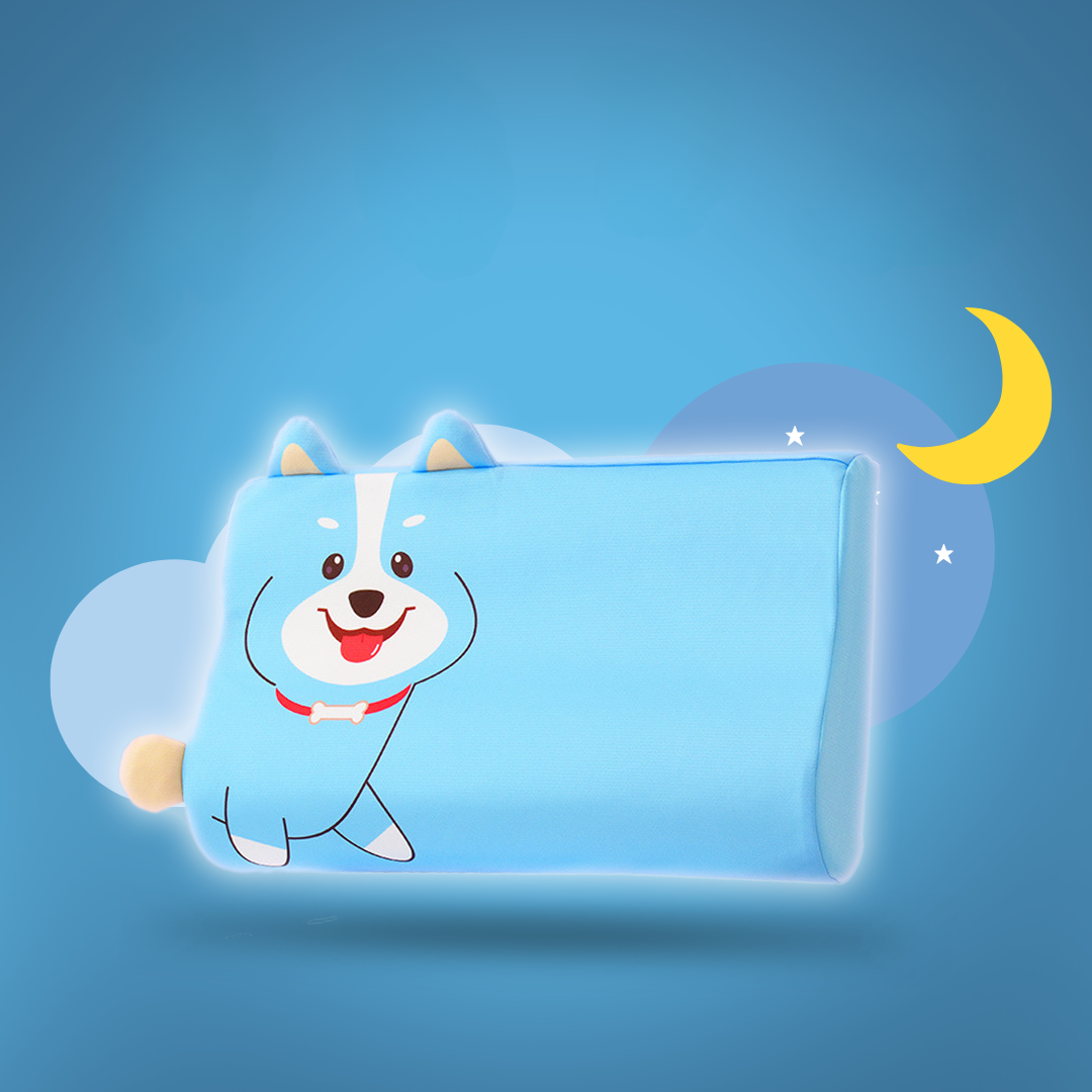 CuddlyPillow – Breathable Ergonomic Pillow for Kids | Neck Support & Healthy Sleep Alignment