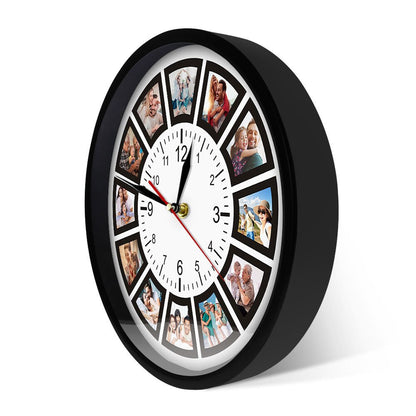 MemoryFrame - Personalised Photo Collage Wall Clock