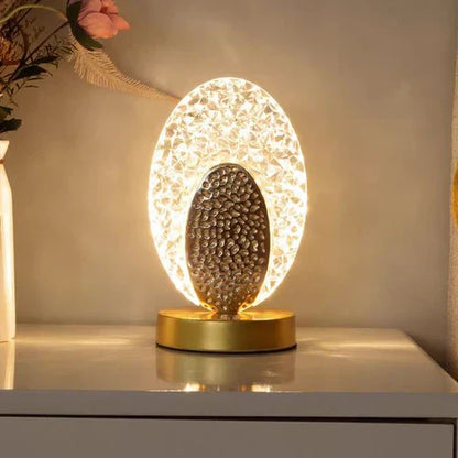 PeacockLuxe – Modern & Luxurious Peacock Table Lamp with Adjustable Lighting