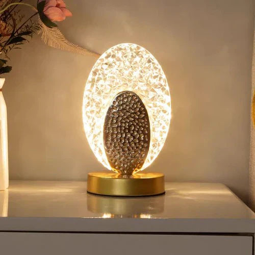 PeacockLuxe – Modern & Luxurious Peacock Table Lamp with Adjustable Lighting