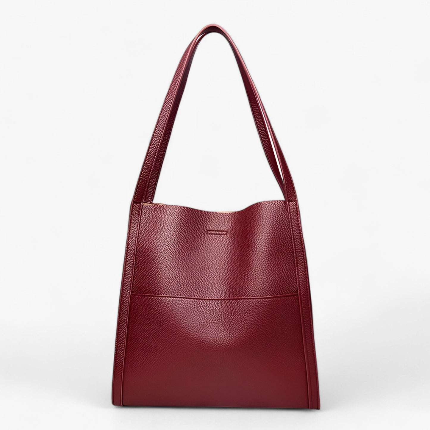 Classic Genuine Leather Shoulder Bag – Elegant & Durable Everyday Handbag for Women