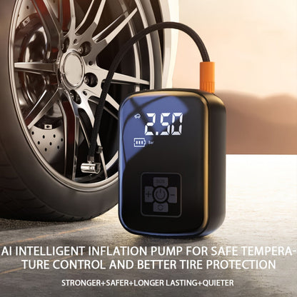AirPump Pro – Portable Air Compressor with Digital Display & LED Light