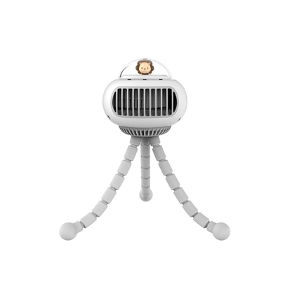 Stroller Fan | Portable Baby Fan with Rechargeable Battery & Adjustable Clip