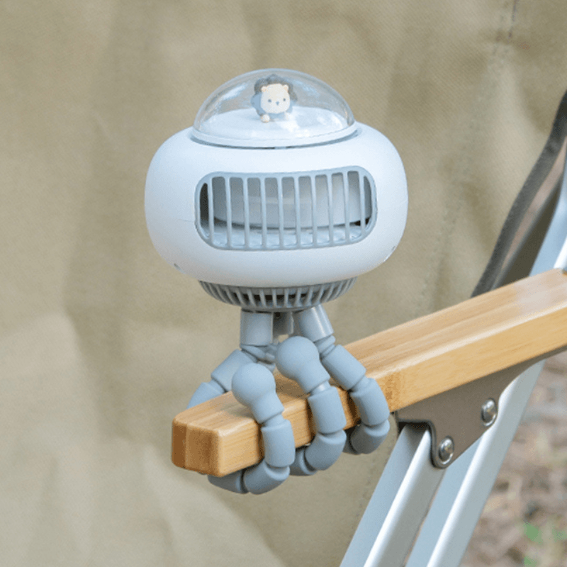 Stroller Fan | Portable Baby Fan with Rechargeable Battery & Adjustable Clip