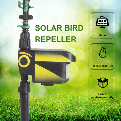 Solar Powered Motion Activated Sprinkler for Deer and Garden Pest Deterrent