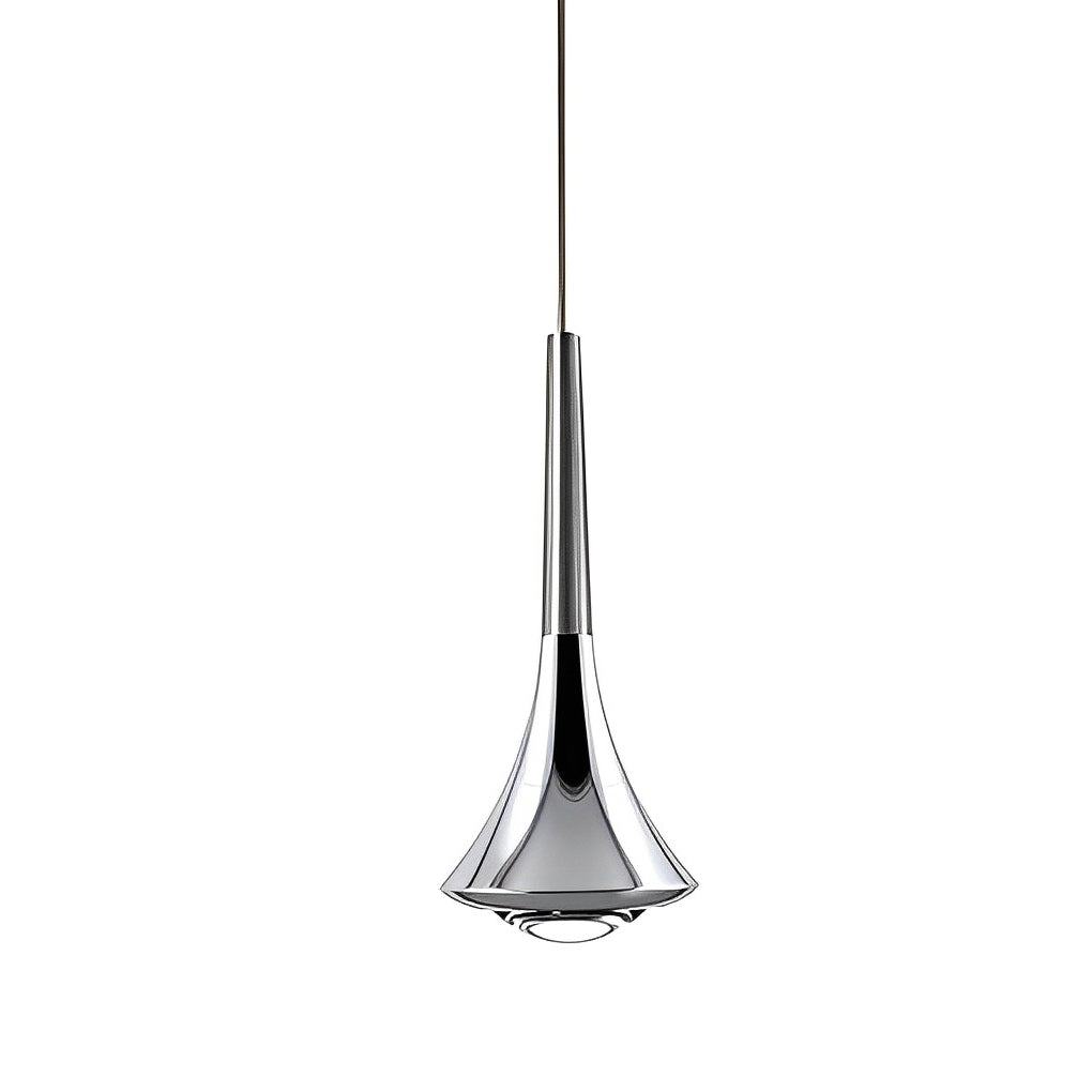 AquaLight – Scandinavian Teardrop Pendant Light | Modern LED Hanging Lamp in Black, Gold or Chrome