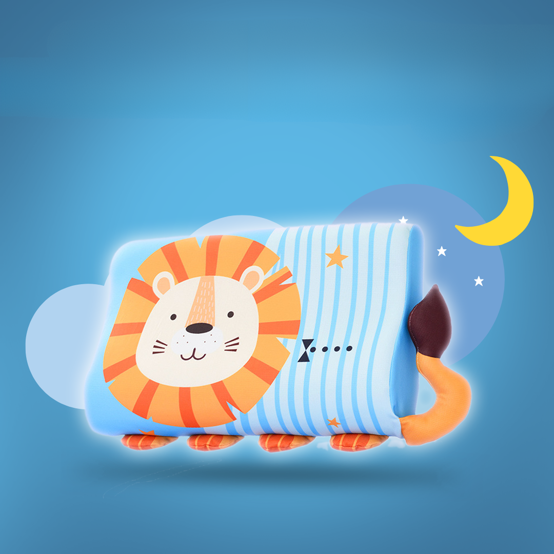 CuddlyPillow – Breathable Ergonomic Pillow for Kids | Neck Support & Healthy Sleep Alignment