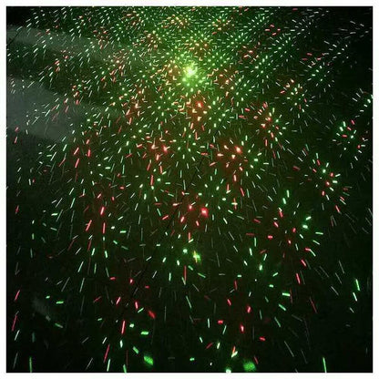 StarGlow Laser Projector Light – Red & Green Outdoor Laser Show for Home & Garden