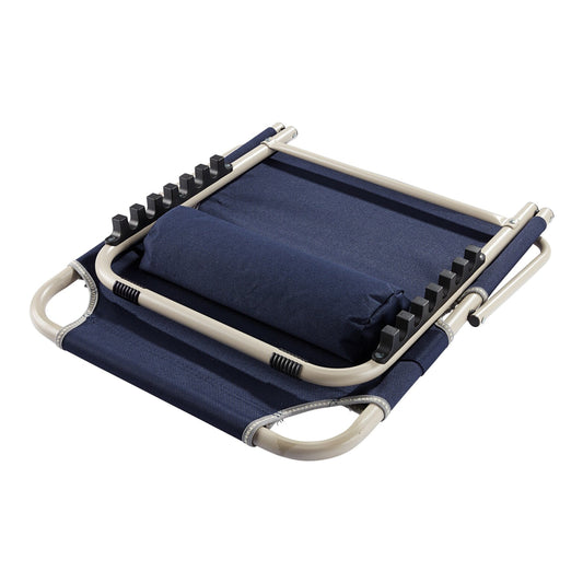 LumbarLux Adjustable Backrest – Customisable Comfortable Lumbar Support with Head Cushion